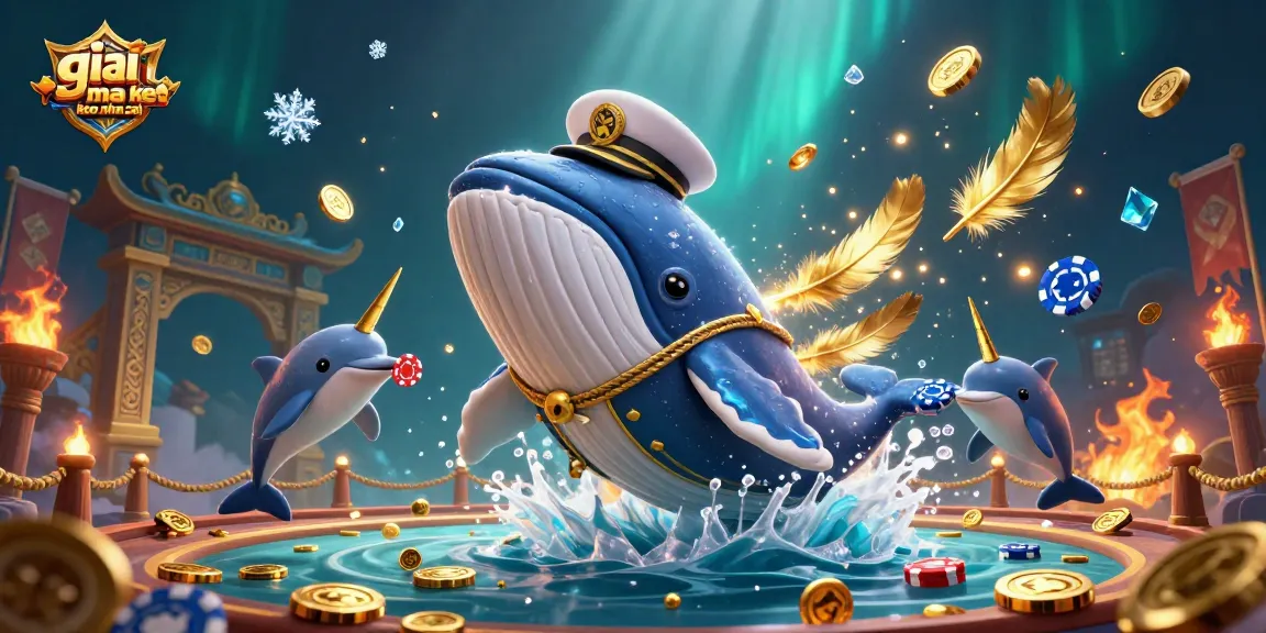 Engaging visual illustrating giai ma keo nha cai with animated sea creatures and dynamic casino elements.